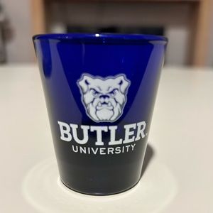 Butler university shot glass